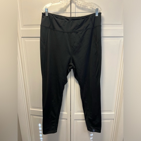Cuddl Duds Plush Warmth Climate Right Fleece Lined Leggings Size Women’s XL - Picture 1 of 11